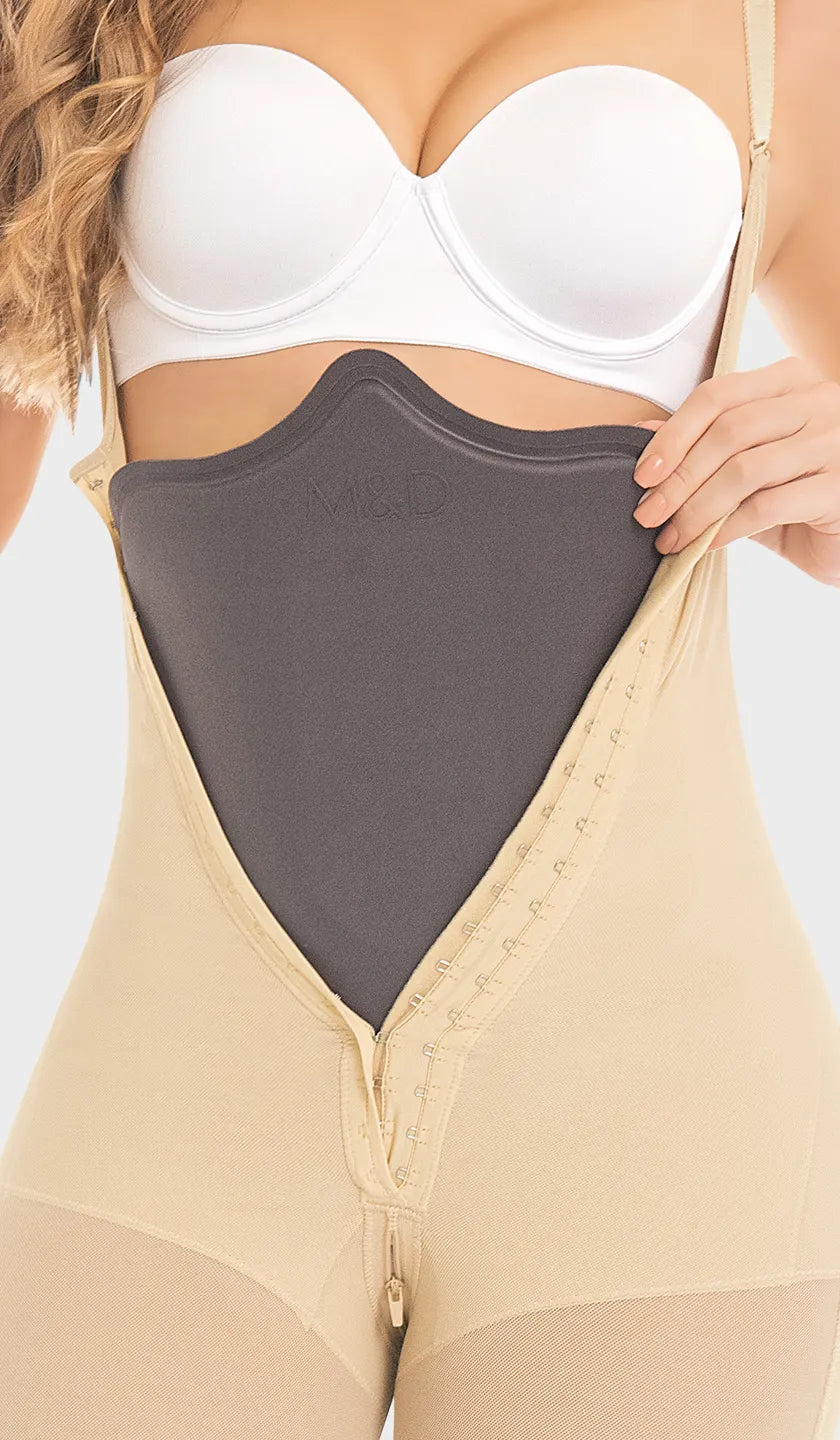 Moldeador anatómico abdominal colombiano para etapa 1. Previene pliegues, fibrosis y retención de líquidos desde el primer día. Compra en línea, envío a México.